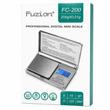 Fuzion FC-200 Professional Digital Mini Scale 200*0.01g Scale Super Supplys Inc