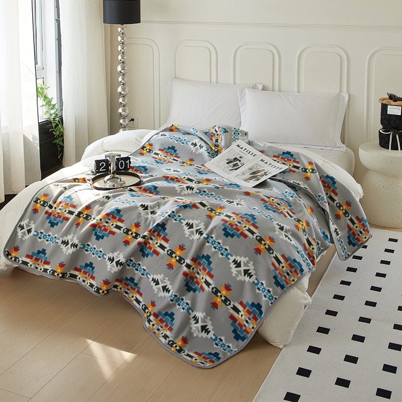 Nu Trendz | Solstice Design Heavy Polar Fleece Throw Blanket – Assorted Box of 12 [0582] Blanket Canadian Distributor