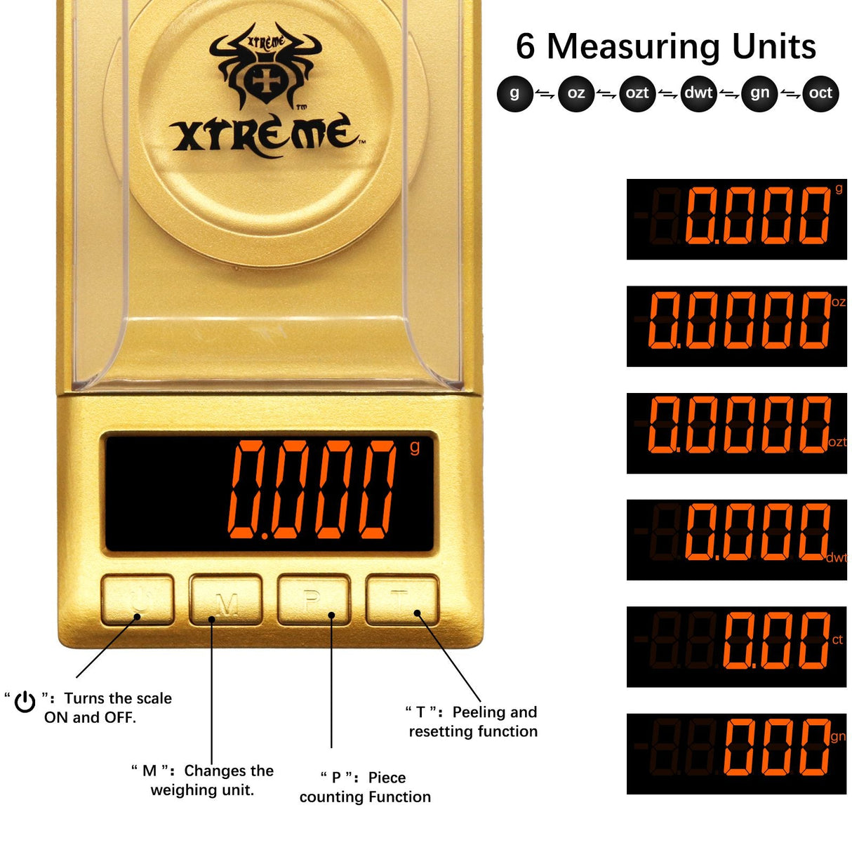 Xtream | Digital Pocket Scale [XTR-516] Scale Canadian Distributor