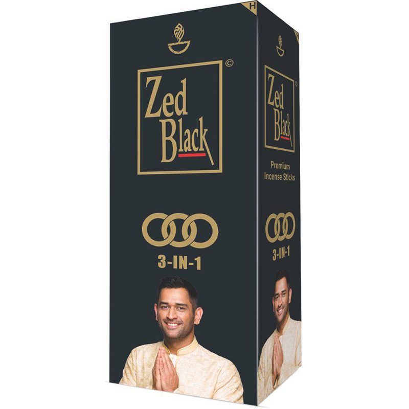 Zed Black | 3-in-1 Premium Incense Sticks – 6 Pack | 20 Sticks per Pack Incense Canadian Distributor