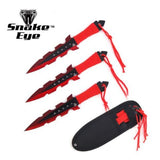 Snake Eye | Tactical Throwing Knife Collection (SE-0713-3) Throwing Knife Canadian Distributor Red