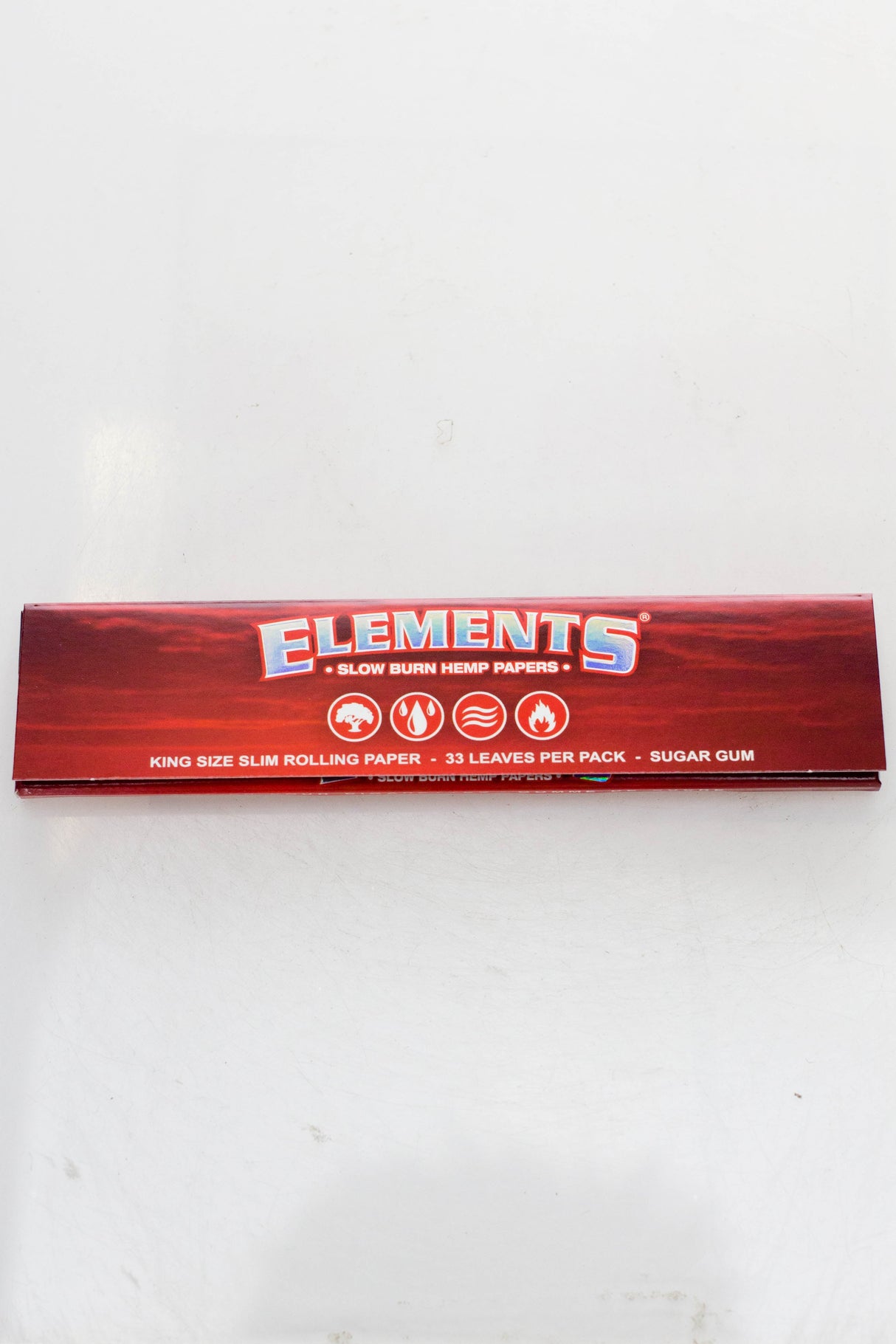 Elements Sugar gum rolling papers-King Slim - One Wholesale