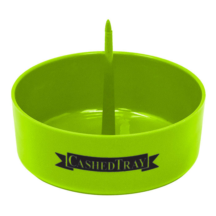 Cashed Tray Ashtrays Display of 12 Plastic Ashtray LEHIGH WHOLESALE