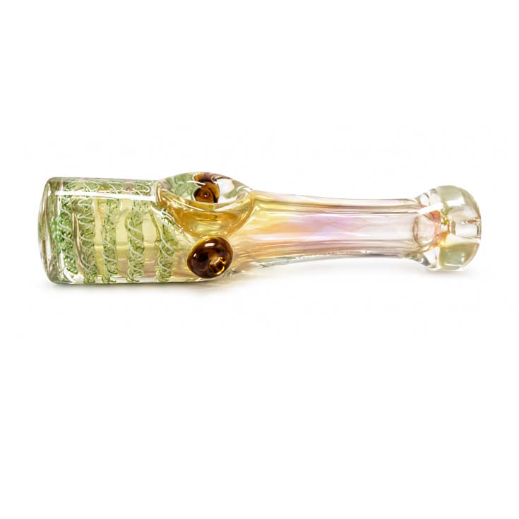 5" Fumed Swirl Glass Spoon Pipe Glass Pipe Super Supplys Inc