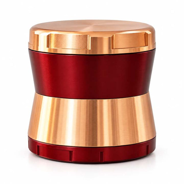 63mm 4-Piece Hourglass Metal Grinder – 6-Piece Display Display Pack Super Supplys Inc Default Title