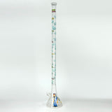 Cheech & Chong® Glass | 48" Tall 7mm Thick How High Are You Bell Base Water Pipe Glass Bong West Coast Gifts