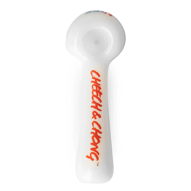 Cheech & Chong® Glass | 4.5" Nice Dreams Hand Pipe W/Ash Catcher Mouthpiece Glass Pipe West Coast Gifts