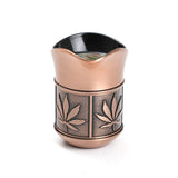 4 Parts 50mm Kettle Shape Metal Grinder Box of 6 [SMJL-008] Display Pack Canadian Distributor