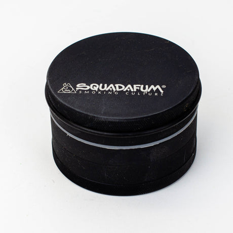 Squadafum - High Grinder 70mm 4 Pieces-Black - One Wholesale