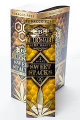 Billionaire Hemp Wraps display-Sweet Stacks - One Wholesale