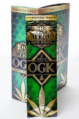 Billionaire Hemp Wraps display-OGK - One Wholesale