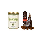 Goloka | Backflow Incense Cones 1.5" Pack of 6 Incense SunGlow Goloka White Sage Backflow Incense Cones