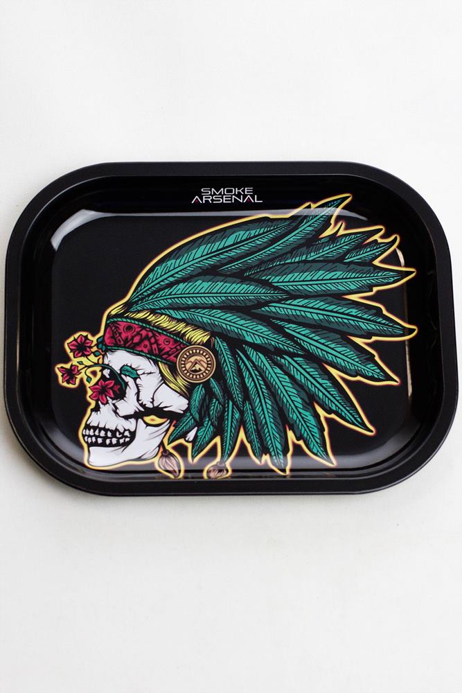 Smoke Arsenal Rolling mini Tray- - One Wholesale