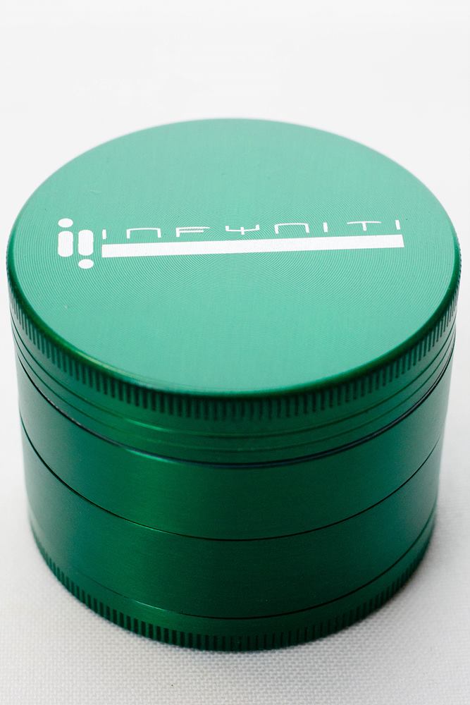 Infyniti 4 parts metal herb grinder ( GR5640 ) Regular Grinder ONE Green