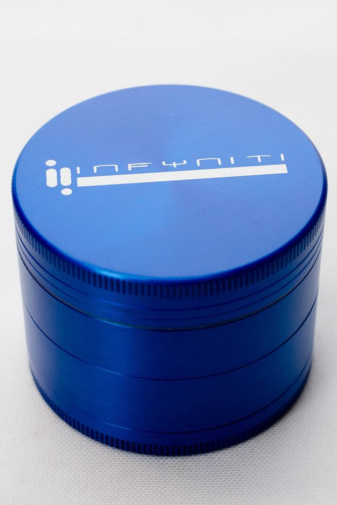 Infyniti 4 parts metal herb grinder ( GR5640 ) Regular Grinder ONE Blue