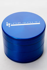 Infyniti 4 parts metal herb grinder ( GR5640 ) Regular Grinder ONE Blue