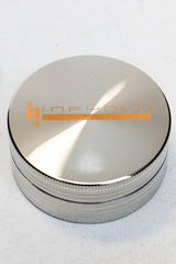 Infyniti 2 parts metal herb grinder ( GR5623 ) Regular Grinder ONE Silver