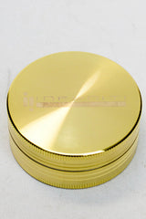 Infyniti 2 parts metal herb grinder ( GR5623 ) Regular Grinder ONE Gold