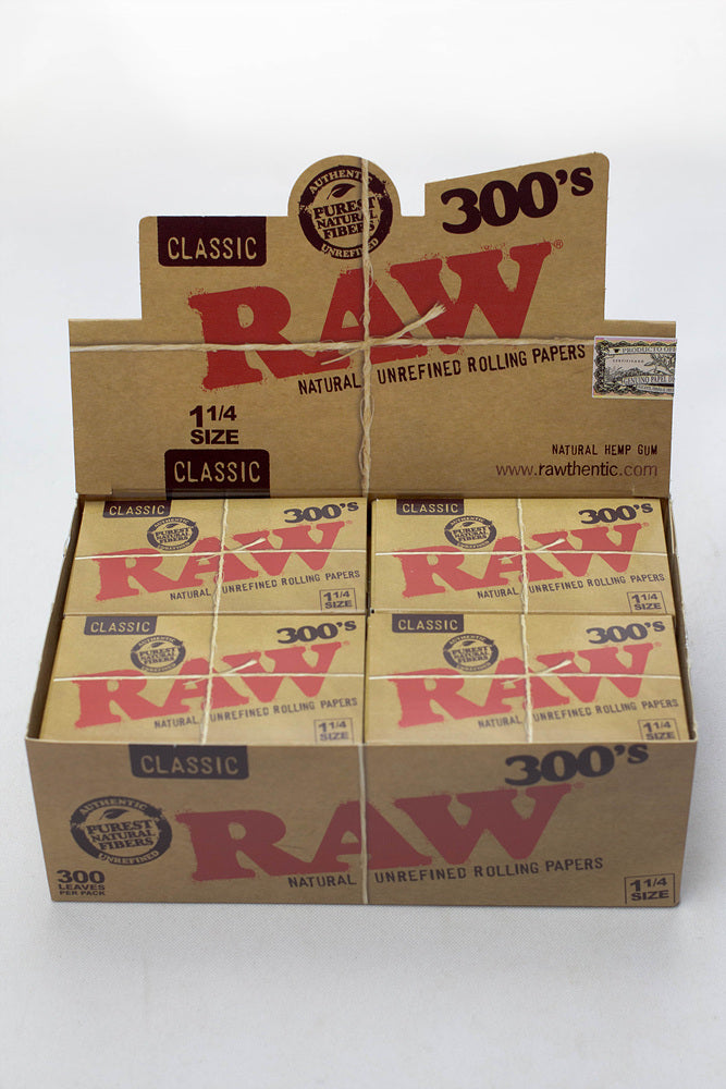 RAW 300's. Natural Unrefined - 20- - One Wholesale