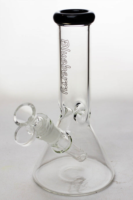 8" Blueberry glass beaker water bong ( N8040 ) Glass Bong ONE Black