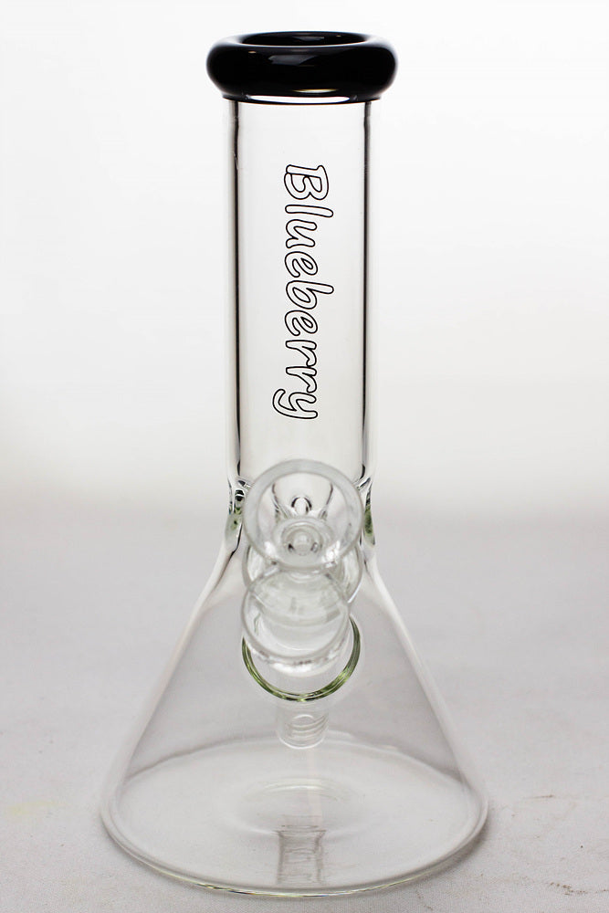 8" Blueberry glass beaker water bong ( N8040 ) Glass Bong ONE