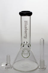 8" Blueberry glass beaker water bong ( N8040 ) Glass Bong ONE