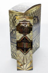 Billionaire Hemp Wraps display-Natural - One Wholesale