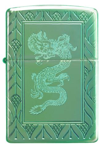 Zippo 49054 Armor High Polish Elegant Dragon- - One Wholesale