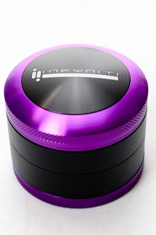 Infyniti 4 parts Aluminium grinder ( GR7601 ) Regular Grinder ONE Purple