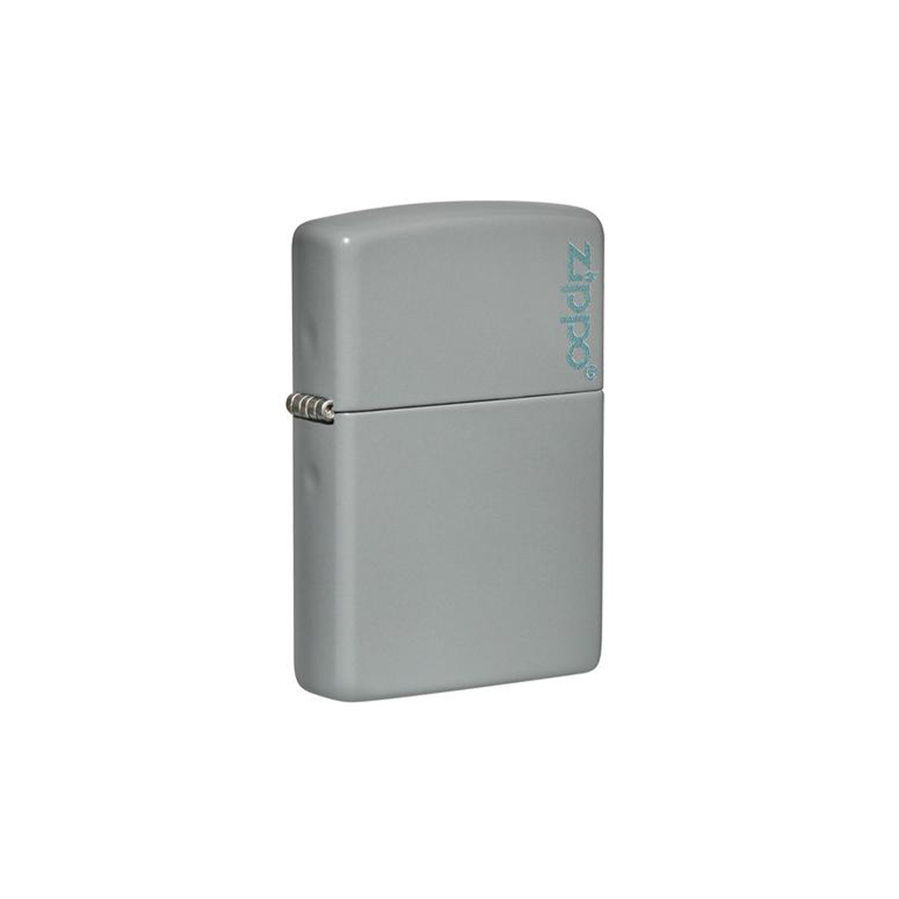 Zippo 49452ZL Classic Flat Grey Zippo Logo