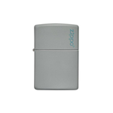 Zippo 49452ZL Classic Flat Grey Zippo Logo