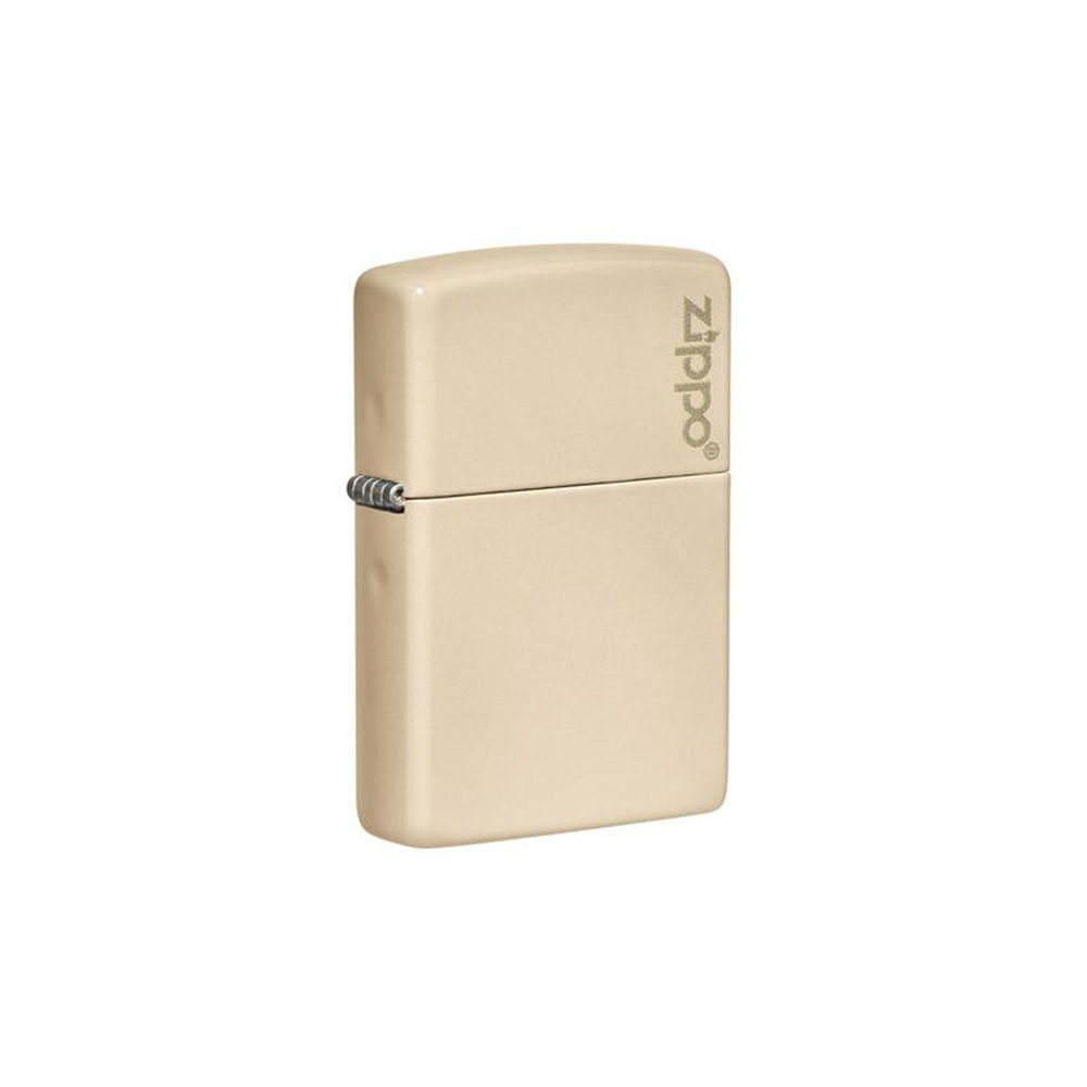 Zippo 49453ZL Flat Sand Zippo Logo