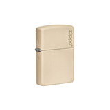 Zippo 49453ZL Flat Sand Zippo Logo