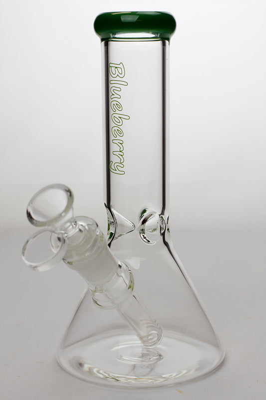 8" Blueberry glass beaker water bong ( N8040 ) Glass Bong ONE Jade