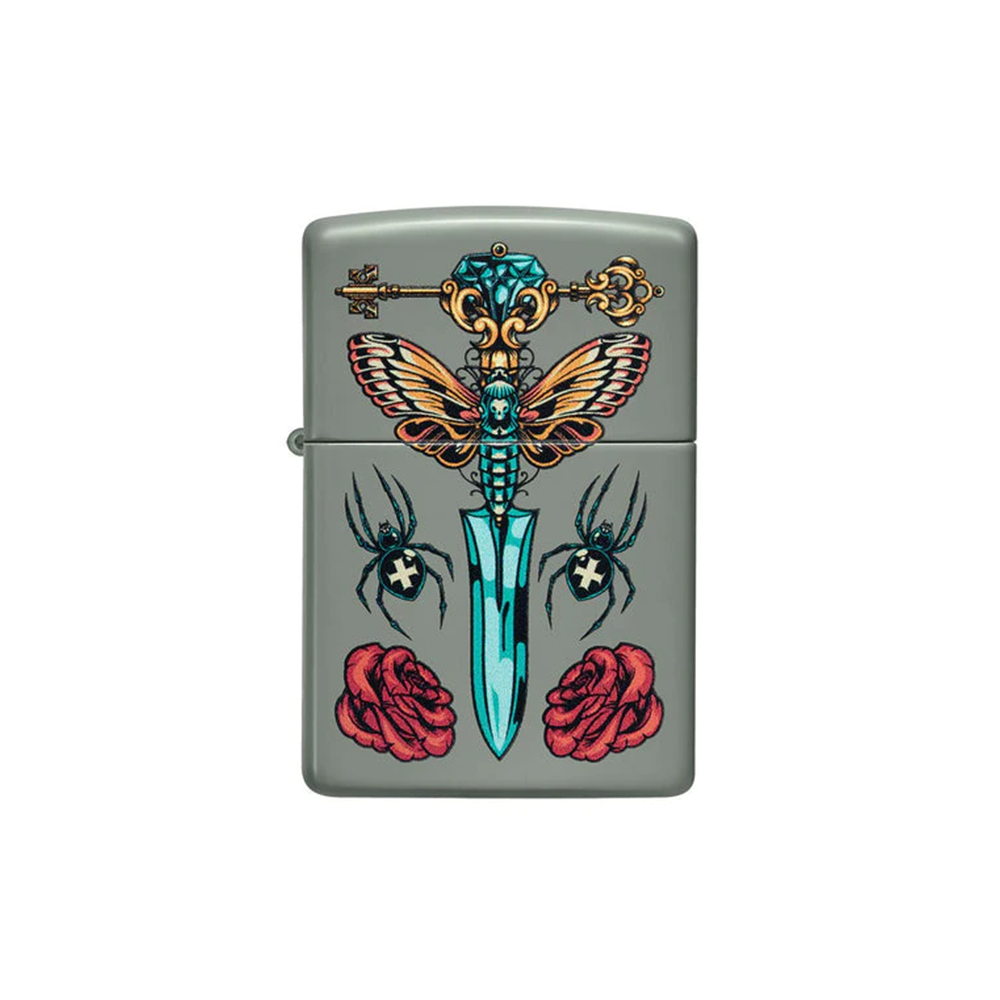 Zippo 49860 Gothic Dagger Design