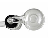 3.5" Glass Oil Burner Water Pipe with Cannabis Leaf Design – 22-Piece Jar Glass Rig Super Supplys Inc