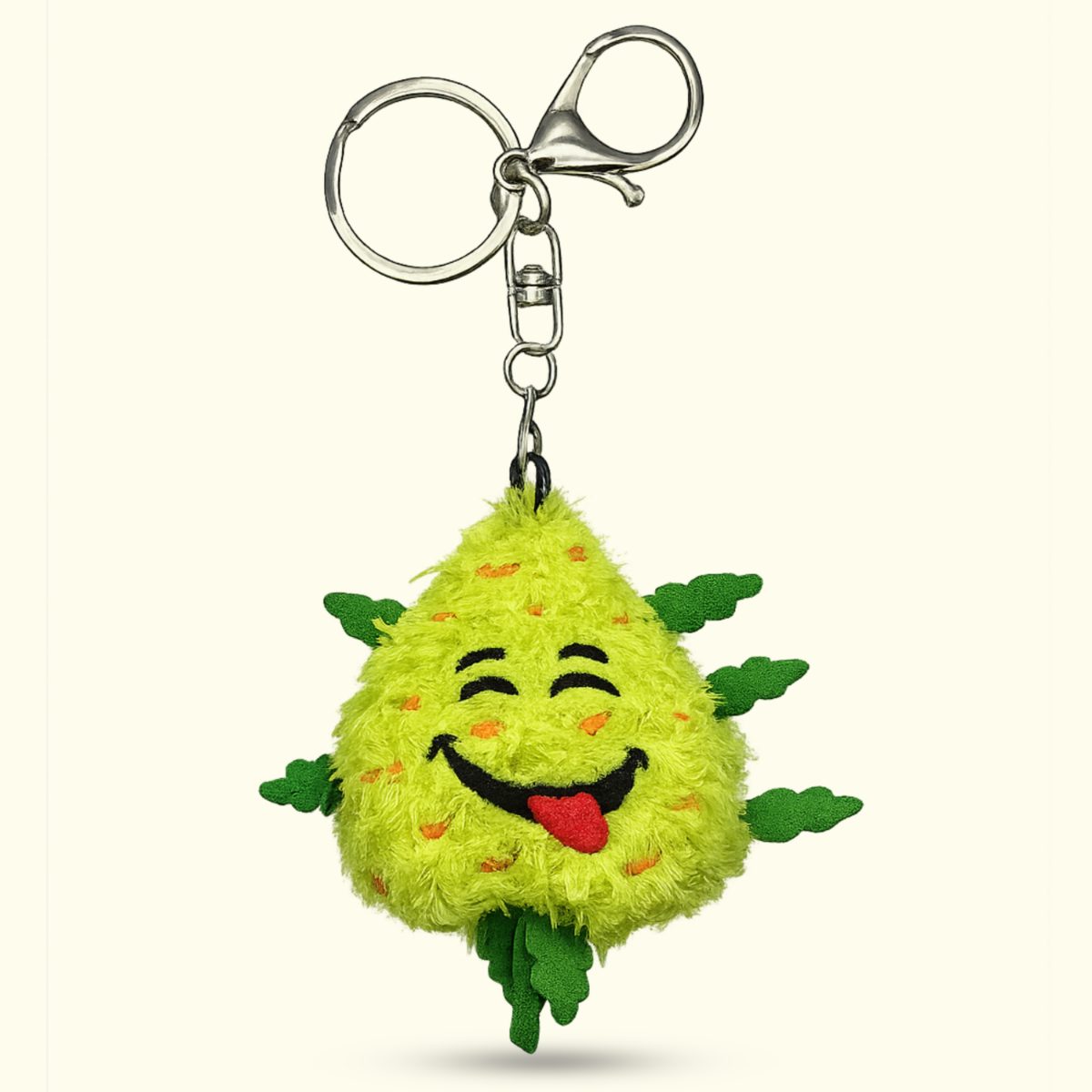 Bud the Weed Nug | Mini Plush Keychain & 420 Fidget Charm Stationery · Accessory PAW20 Default Title