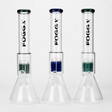 FOGGX | 17" Pirelli Percolator Glass Water Pipe [FT1896 ATS] Glass Bong LEHIGH WHOLESALE