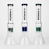 FOGGX | 17" Pirelli Percolator Glass Water Pipe [FT1896 ATS] Glass Bong LEHIGH WHOLESALE
