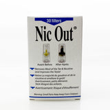 NicOut Cigarette Filters Box of 20 Filter Tip LEHIGH WHOLESALE