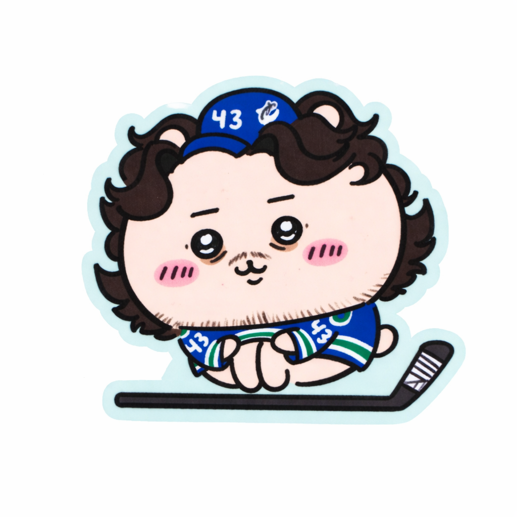 Hockey Goober Vinyl Stickers – Pack of 8 Flag · Sign · Deco replenishedrogue