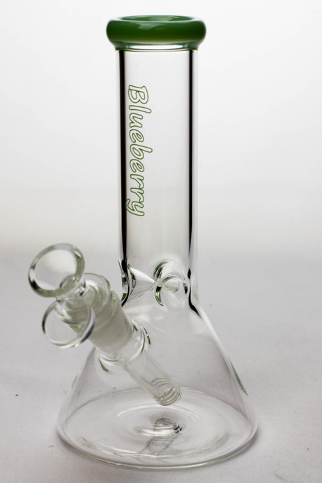 8" Blueberry glass beaker water bong ( N8040 ) Glass Bong ONE Mint