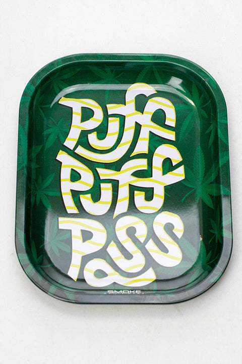 Smoke Arsenal Rolling mini Tray-Puff Puff Pass - One Wholesale