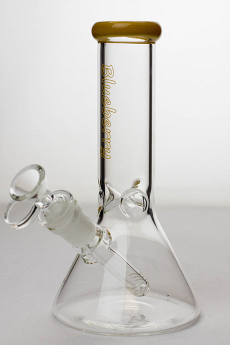8" Blueberry glass beaker water bong ( N8040 ) Glass Bong ONE Topaz