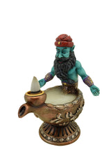 Zenn | Backflow Incense Burner Incense Holder SunGlow Genie With Magic Lamp