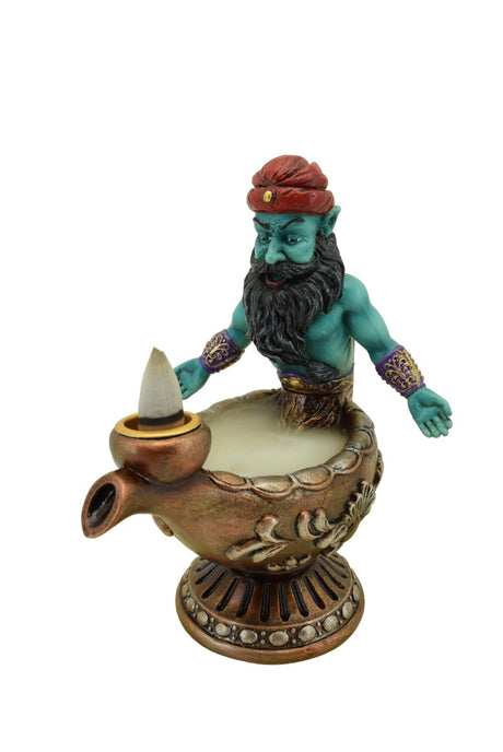 Zenn | Backflow Incense Burner Incense Holder SunGlow Genie With Magic Lamp