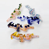 7" Dragon shape insideout pipe [PIP978]