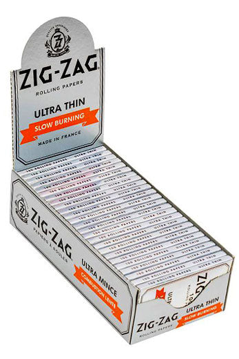 Zig Zag Ultra Thin Slow burning Papers- - One Wholesale