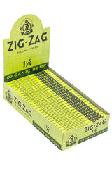 Zig Zag Organic Hemp Papers 1 1/4- - One Wholesale