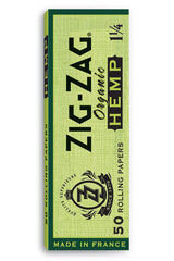 Zig Zag Organic Hemp Papers 1 1/4- - One Wholesale